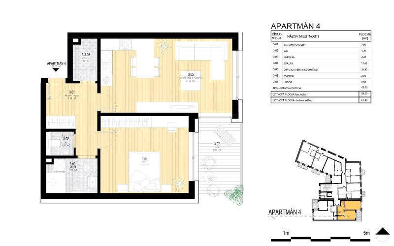 Apartmán 4